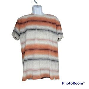 American Eagle Men's Striped Short Sleeve T-Shirt Size XL